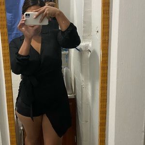 Fashion Nova Black Romper